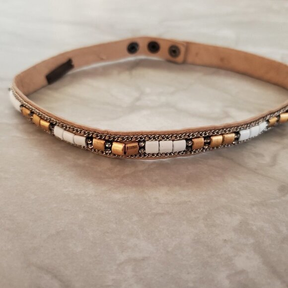 ✨ Stella & Dot Rhinestones Crystals Pave Beads Beaded Cady Wrap Bracelet ✨ - Picture 2 of 12